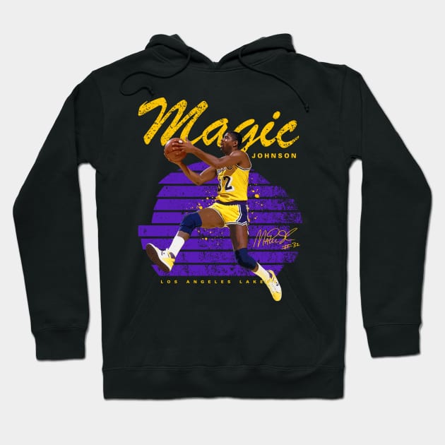 Magic Johnson Hoodie by Juantamad